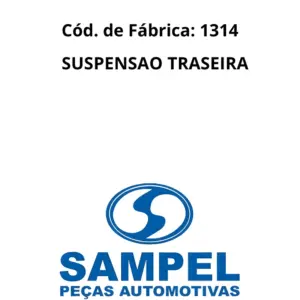 4️⃣ BUCHA SUSPENSÃO SAMPEL1314 – Estabilidade e Segurança