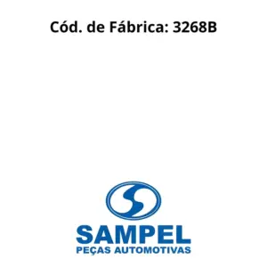 COXIM AMORTECEDOR SAMPEL 3268B ONIX código de fábrica 3268B da Sampel para suspensão dianteira do Chevrolet Onix.