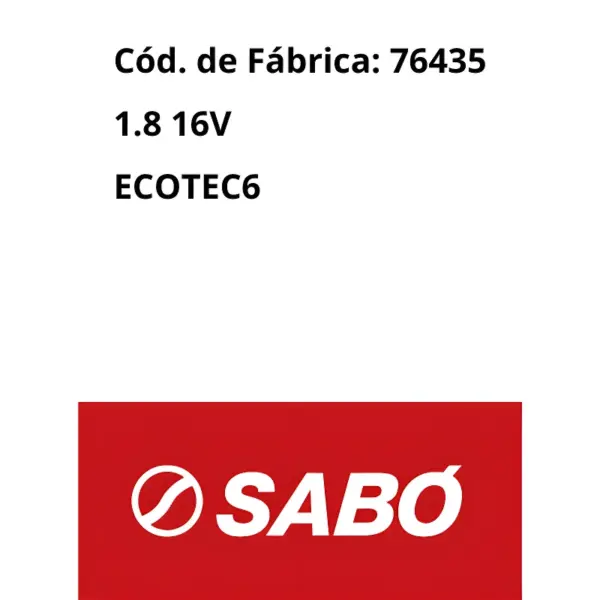 JUNTA BOMBA SABÓ 76435 1.8 16V