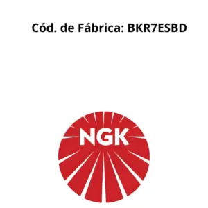 VELAS IGNIÇÃO NGK BKR7ESBD embalagem original NGK