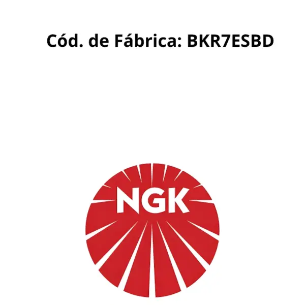 VELAS IGNIÇÃO NGK BKR7ESBD embalagem original NGK