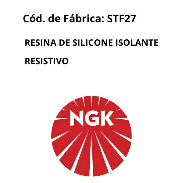 CABOS VELA NGK STF27 instalado em motor Ford CHT desempenho superior