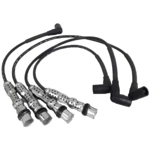 Jogo CABOS VELAS NGK STV42 com isolamento em silicone alta resistência