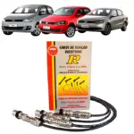 CABOS VELAS NGK STV42 detalhes dos comprimentos e encaixes