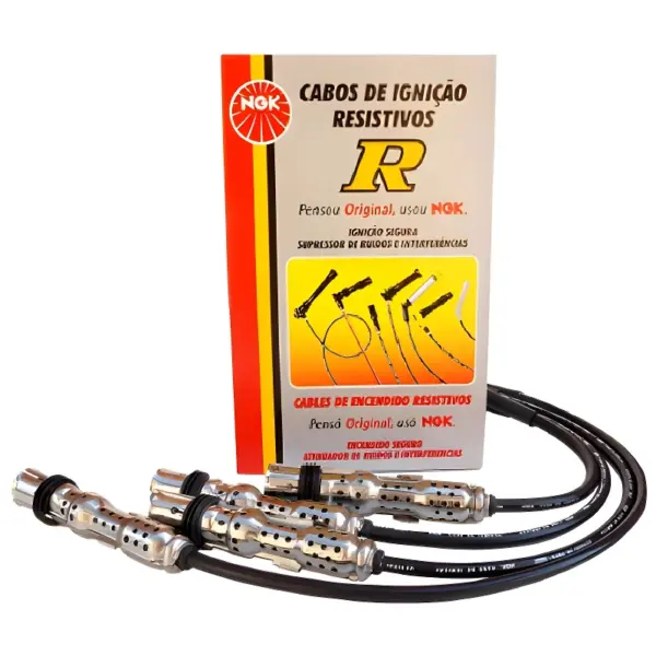 Embalagem original CABOS VELAS NGK STV42 qualidade NGK ignição automotiva