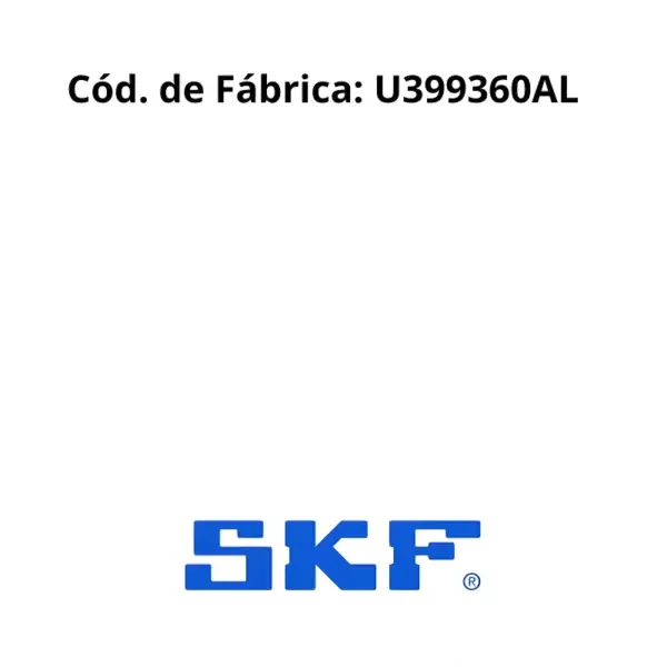EMBALAGEM ORIGINAL SKF DO ROLAMENTO RODA SKF U399360AL