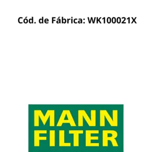 Embalagem original FILTRO MANN WK10002/1X filtro diesel para caminhões e ônibus Volkswagen
