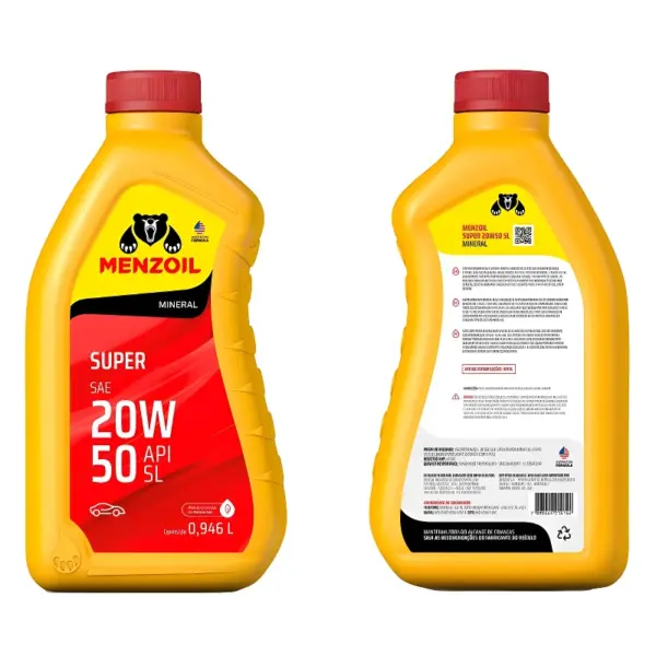 ÓLEO MOTOR MENZOIL 010101022 ENVIO IMEDIATO COM NOTA FISCAL