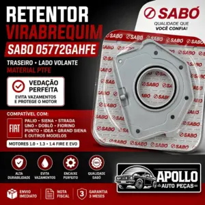 RETENTOR VIRABREQUIM SABO 05772GAHFE PARA PALIO SIENA STRADA