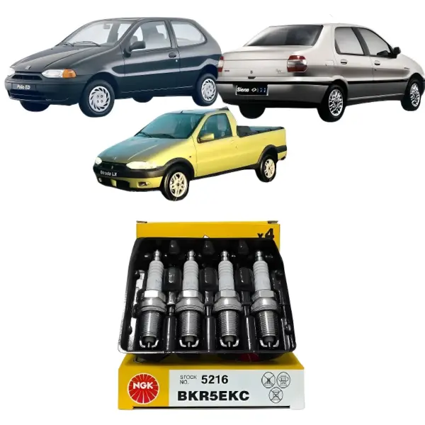 EMBALAGEM ORIGINAL DAS VELAS IGNIÇÃO NGK BKR5EKC NGK