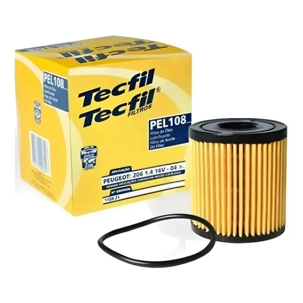 FILTRO ÓLEO TECFIL PEL108 – DESEMPENHO E DURABILIDADE COMPROVADOS
