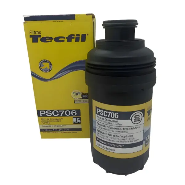 FILTRO COMBUSTÍVEL TECFIL PSC706 – PROTEÇÃO MÁXIMA PARA O SISTEMA DE INJEÇÃO DO SEU VW DELIVERY.