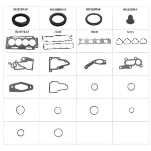 JOGO JUNTAS SABÓ 80411FLEXR composição completa das peças do conjunto