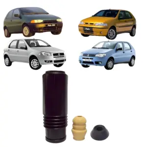 KIT AMORTECEDOR AUTHOMIX KA2058C detalhe do coxim incluso