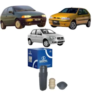KIT AMORTECEDOR SAMPEL SK112S traseiro original Sampel