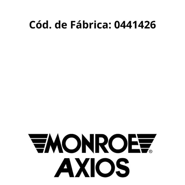 KIT AMORTECEDOR AXIOS 0441426 PARA SUSPENSÃO DIANTEIRA DIREITA OU ESQUERDA