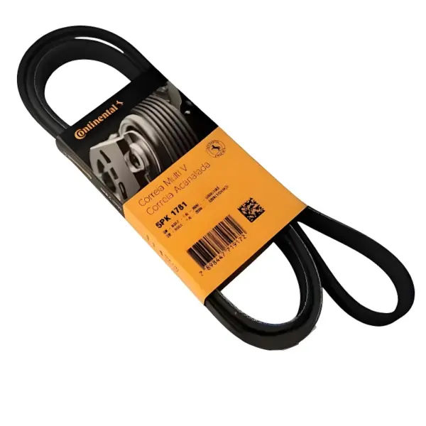 CORREIA ALTERNADOR CONTINENTAL 5PK1781 modelo Multi V com 5 lâminas e 1781 mm