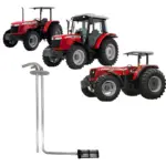 TUBO AGCO 6217558 com comprimento aproximado de 31 cm