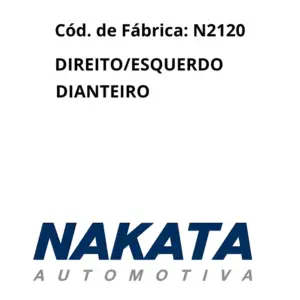 TERMINAL DIREÇÃO NAKATA N2120 com aplicação em Ford Ranger e Explorer