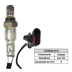 SONDA LAMBDA NGK OZA629A14 compatível com Fiat Strada 1.4 Fire Flex