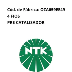 SONDA NTK OZA659-EE49 para Palio Weekend 1.3 16V