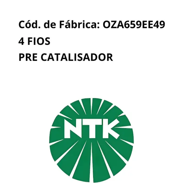 SONDA NTK OZA659-EE49 para Palio Weekend 1.3 16V