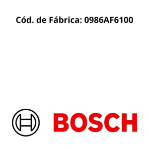 FILTRO COMBUSTÍVEL BOSCH 0986AF6100 compatível com Hilux e L200