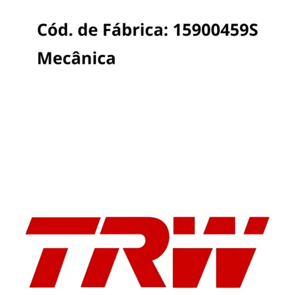 CAIXA TRW 15900459S produto TRW para sistema de direção mecânica
