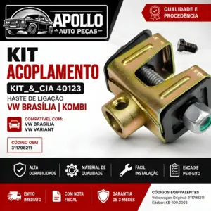 KIT ACOPLAMENTO Kit&Cia 40123 PARA VW BRASÍLIA
