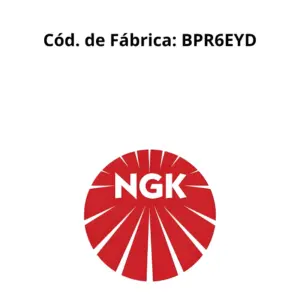 VELAS NGK BPR6EYD com qualidade e procedência NGK