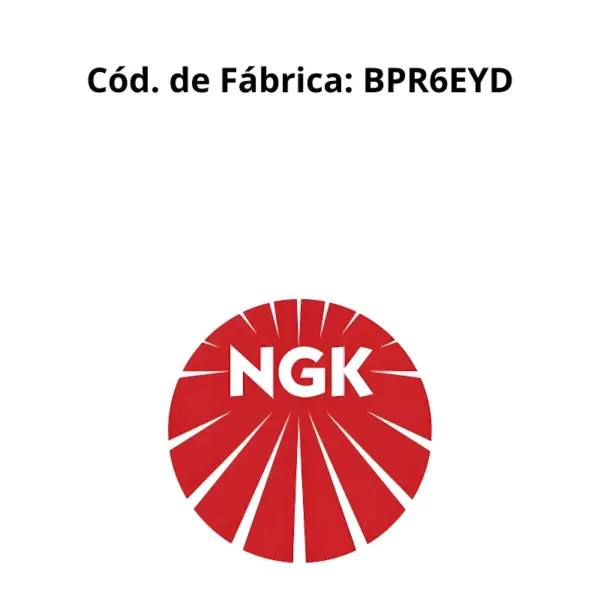 VELAS NGK BPR6EYD com qualidade e procedência NGK