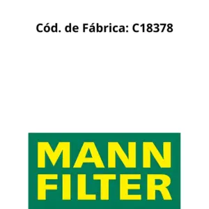 FILTRO AR MANN C18378 compatível New Holland