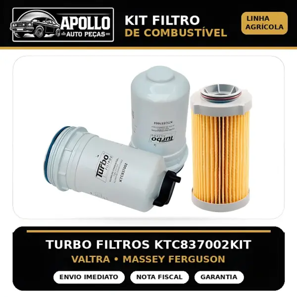 TURBO FILTROS KTC837002KIT com código KTC837002KIT e GTIN 7898630459960