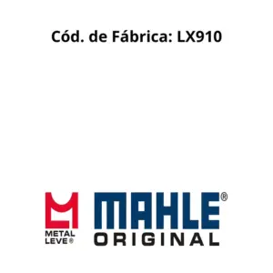 FILTRO AR METAL_LEVE LX910 compatível com Ford Mercedes-Benz e Volkswagen