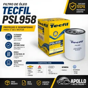 FILTRO TECFIL PSL958 peça de reposição TECFIL com qualidade e procedência