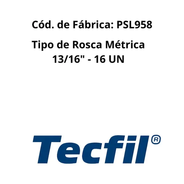 FILTRO TECFIL PSL958 com envio imediato nota fiscal e garantia Apollo Auto Peças
