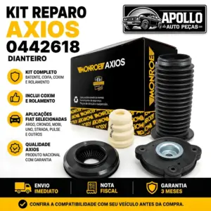 COMPONENTES DO KIT REPARO AXIOS 0442618 COM ROLAMENTO INCLUSO