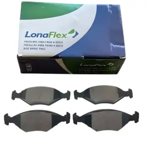 PASTILHA FREIO LONAFLEX P60 CONVENCIONAL APLICAÇÃO DIANTEIRA