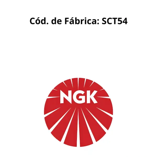 CABOS VELAS NGK SCT54 PARA MOTORES FIASA FIAT